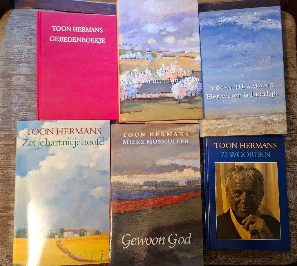 6 boeken van Toon Hermans - NIEUW, Ophalen of Verzenden, Zo goed als nieuw, Toon Hermans