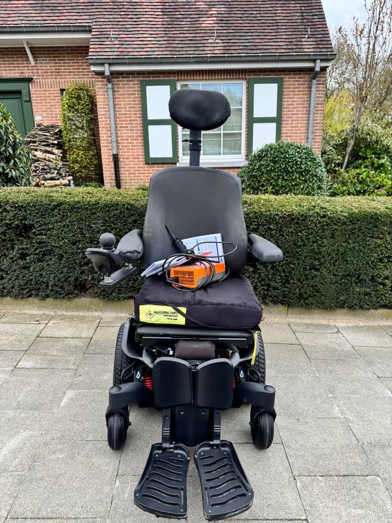 Fauteuil électrique Quickie Q500M 6 roues chaise roulante, Enlèvement ou Envoi, Fauteuil roulant électrique