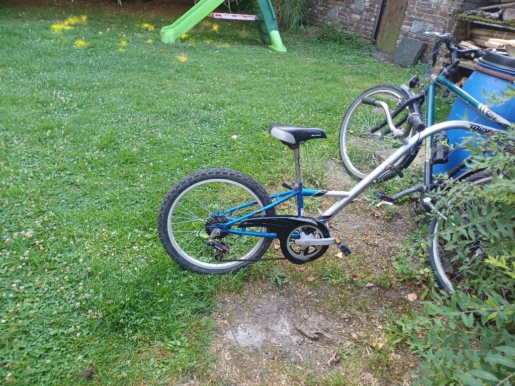 vends remorque de vélo pour enfant, 40 à 60 kg, Pliable, Minerva, Enlèvement