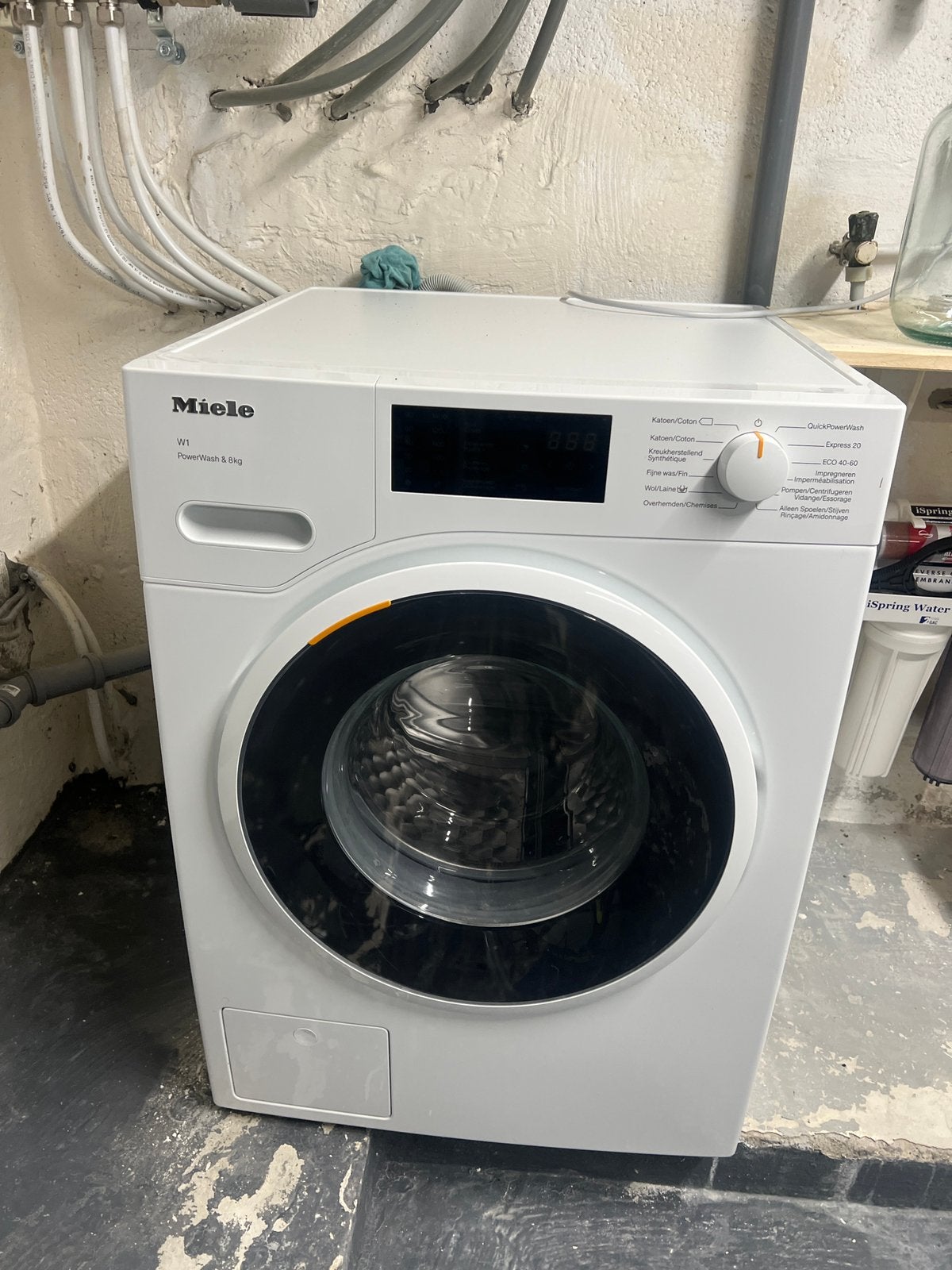 Miele lave linge/machine a laver powerwash 8kg, 8 à 10 kg, Enlèvement, Utilisé