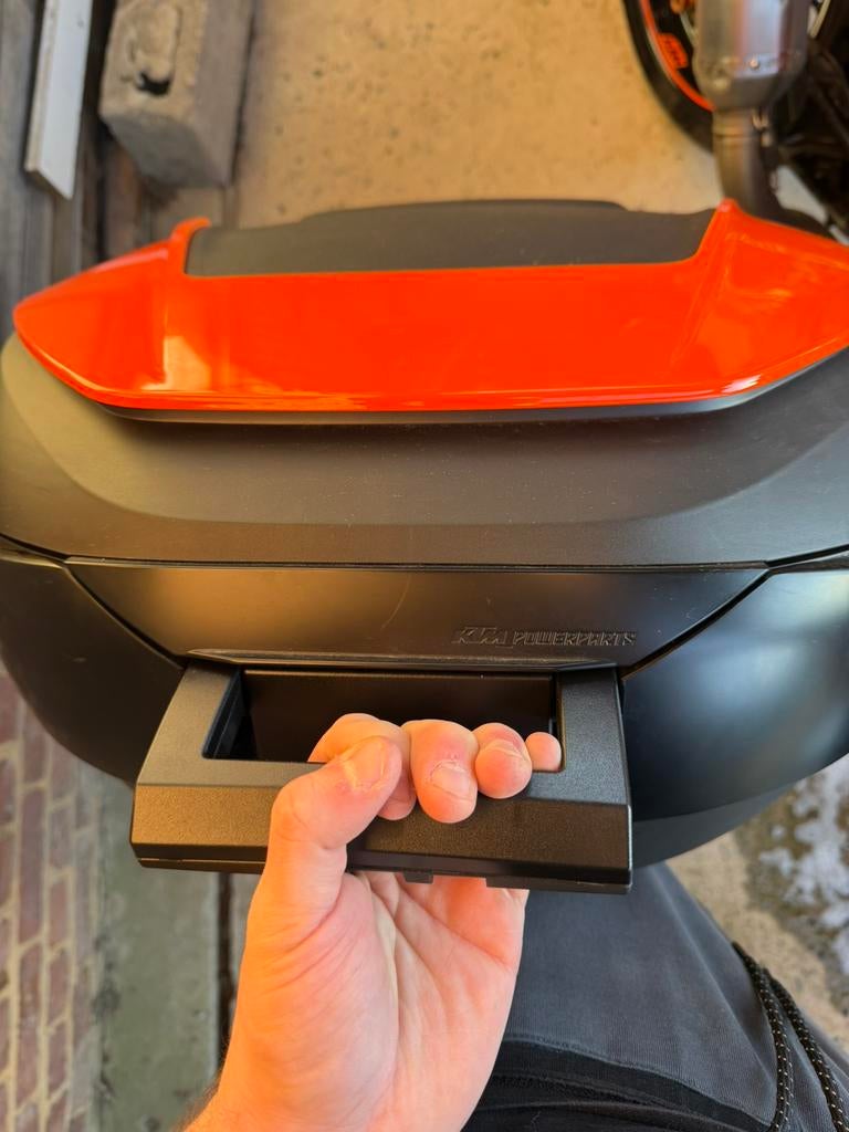 Top case KTM 690, Ophalen, Zo goed als nieuw