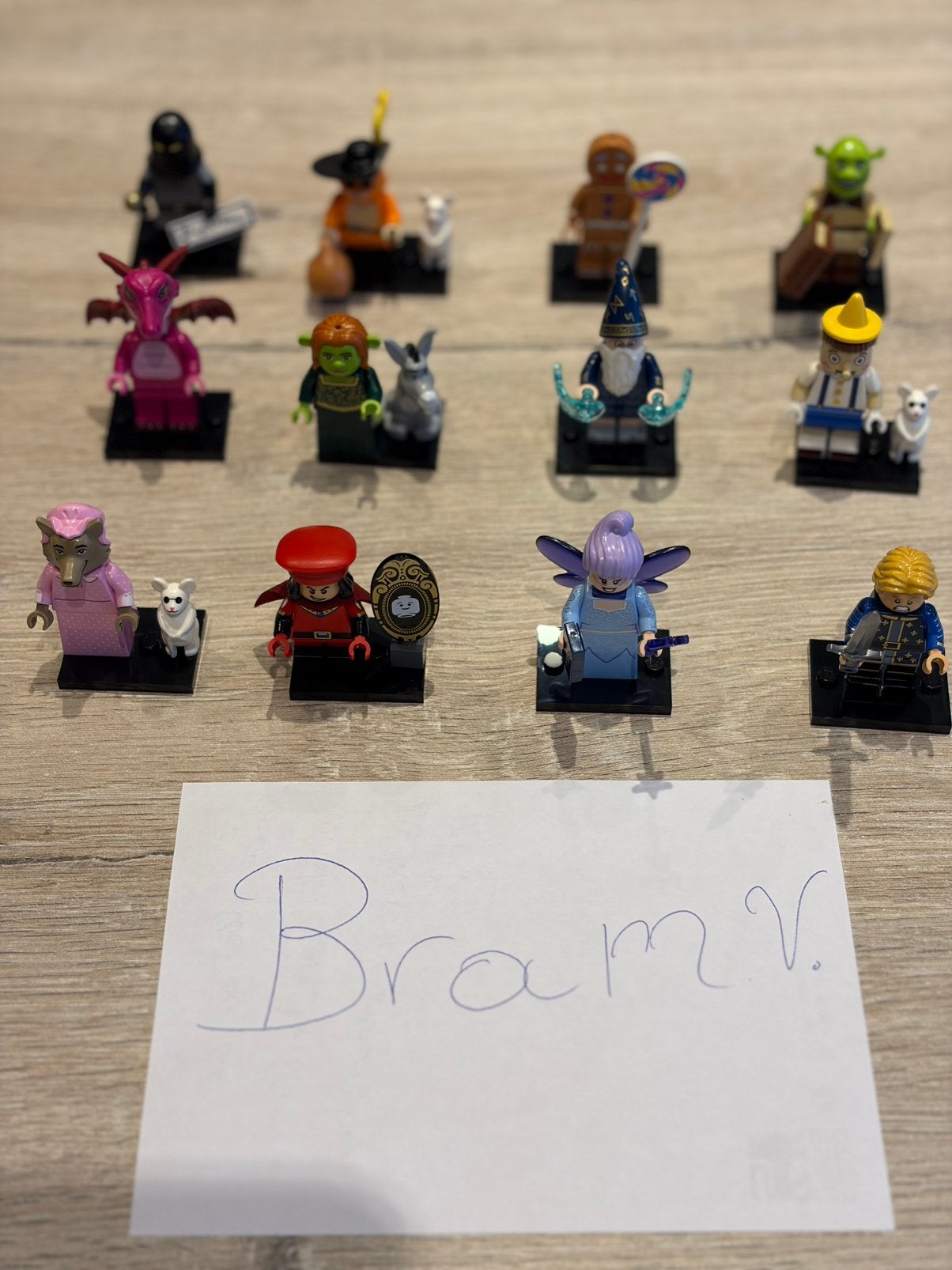 Lego 71053 schrek minifigures volledige serie, Kinderen en Baby's, Lego, Nieuw, Ophalen of Verzenden, Minifiguren serie