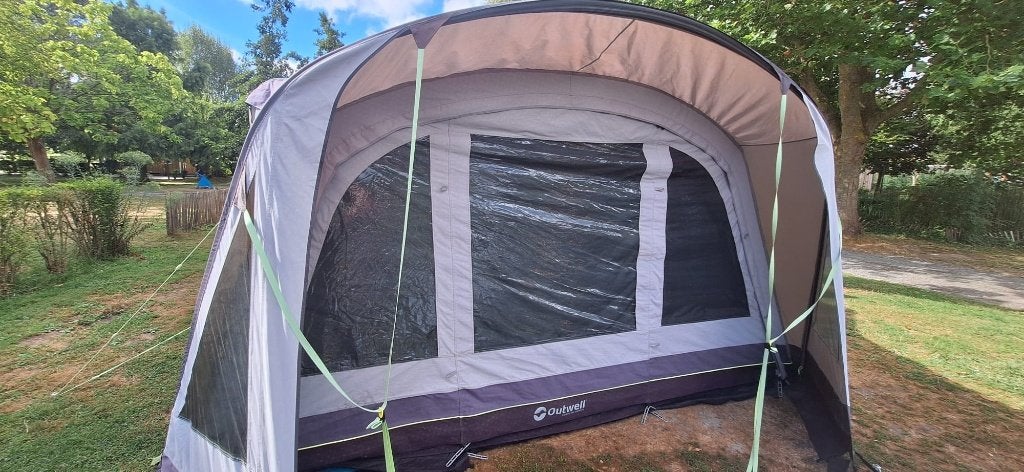 Opblaasbare voortent Outwell corsair 400, Caravans en Kamperen, Caravanaccessoires, Ophalen, Gebruikt