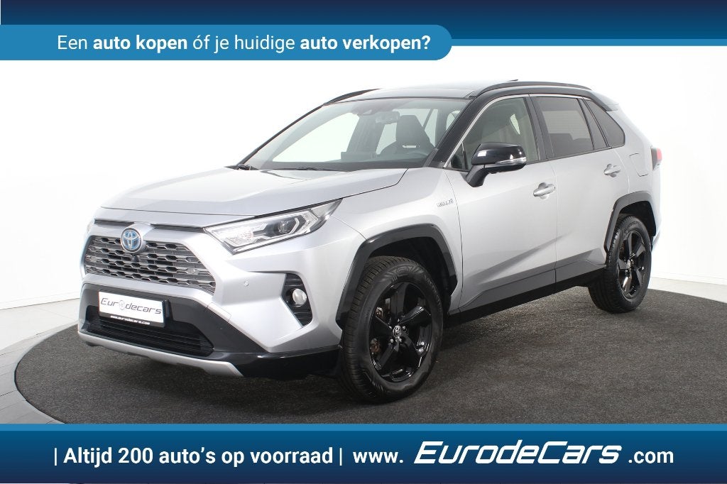 Toyota RAV 4 2.5 Hybrid Bi-Tone *1ste Eigenaar*Panoramadak*, Automaat, 4 cilinders, 2487 cc, Leder