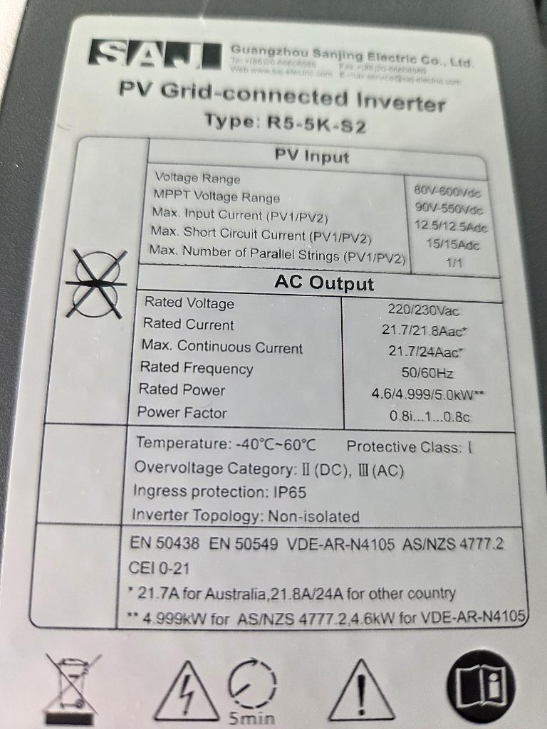 Te koop omvormer, Elektronische apparatuur, Onderdelen en Toebehoren, Ophalen, Zo goed als nieuw