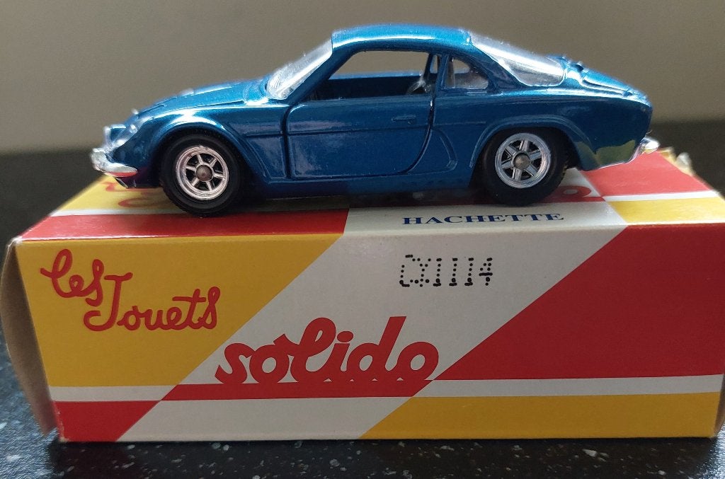 Hachette Solido - Renault Alpine berlinette - 1:43, Ophalen of Verzenden, Nieuw, Solido