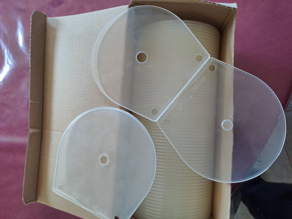 cd doosjes schelpvorm 66 stuks NIEUW, Informatique & Logiciels, Disques enregistrables, Enlèvement, Neuf, Cd