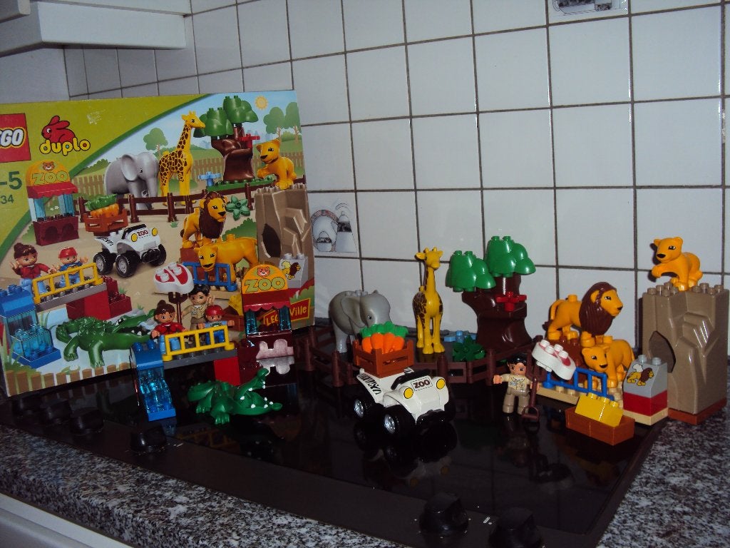 Duplo Voedertijd in de dierentuin - 5634*VOLLEDIG!!!!, Ophalen of Verzenden, Duplo