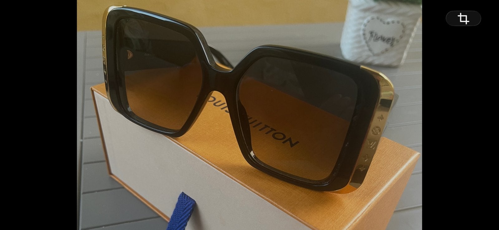 Louis Vuitton zonnebril, Handtassen en Accessoires, Zonnebrillen en Brillen | Dames, Ophalen, Zo goed als nieuw, Zonnebril