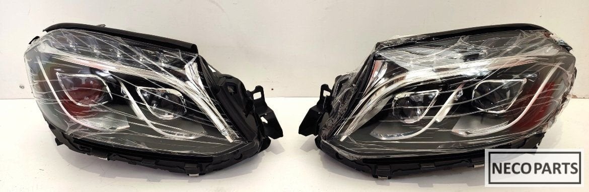 MERCEDES GLS W166 LED KOPLAMP RECHTS LINKS ALLES LEVERBAAR!!, Utilisé, -, -, Enlèvement ou Envoi