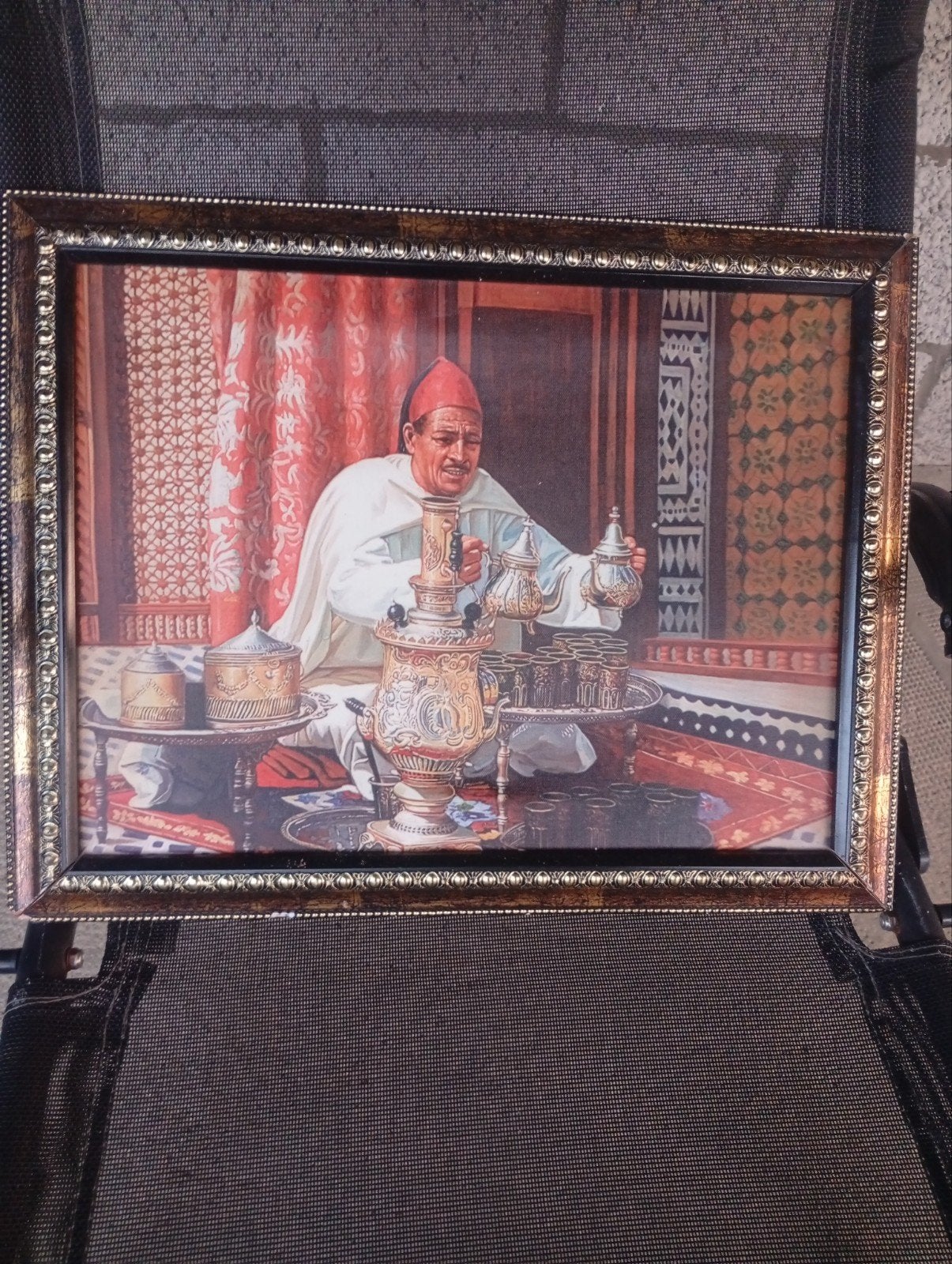 Tableau oriental, Enlèvement