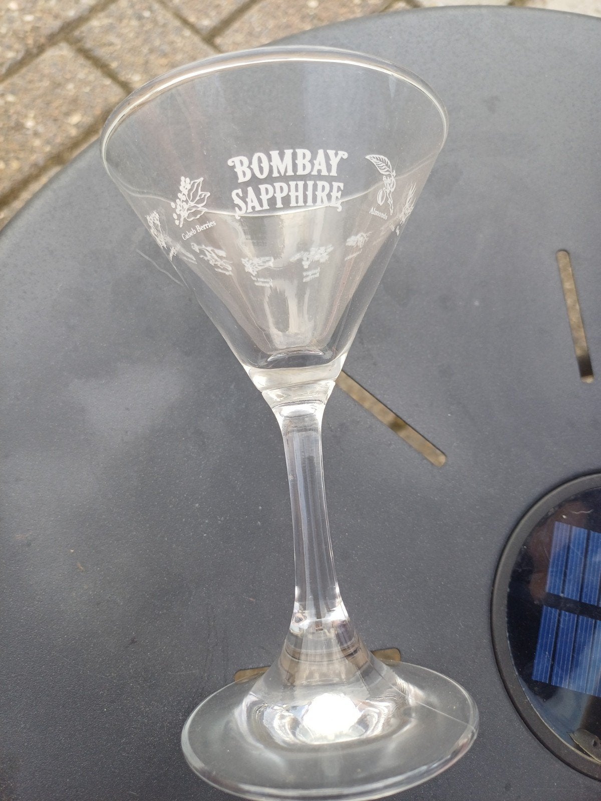 glazen Bombay saphire, Verzamelen, Ophalen, Zo goed als nieuw, Overige typen