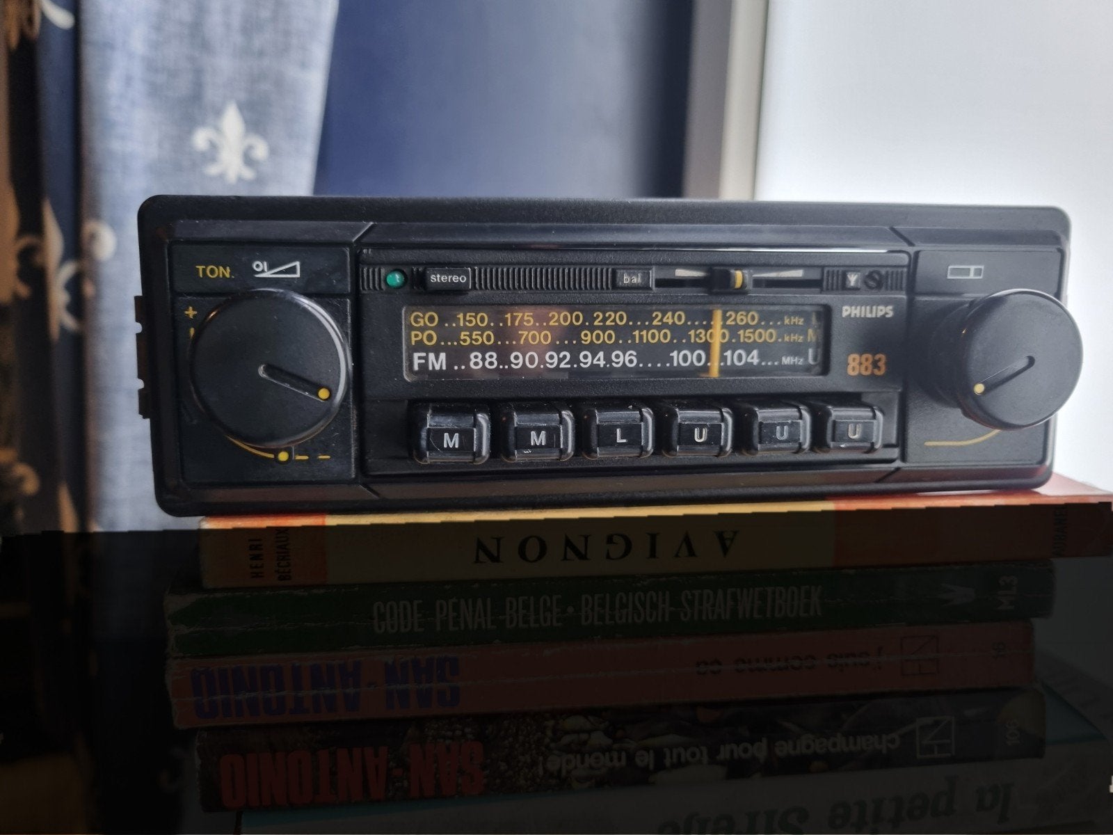 radio pour voitures anciennes., Enlèvement, Utilisé