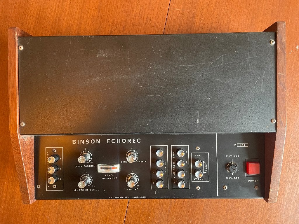 Binson Echorec 3 EC3 Analog Drum Delay, Musique & Instruments, Enlèvement ou Envoi, Utilisé, Delay ou Écho