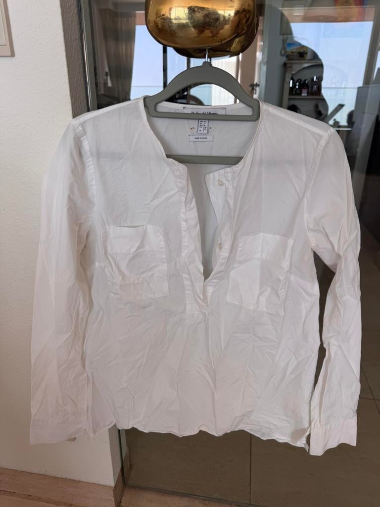 white shirt Pedro del Hierro, Ophalen of Verzenden, Zo goed als nieuw
