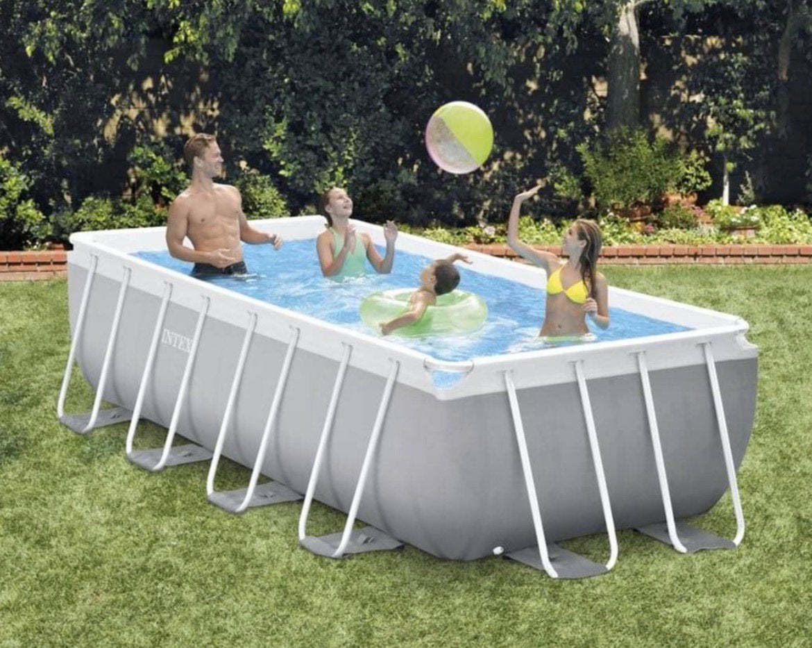 Piscine Intex Prism Frame 4x2x1m + KIT, jamais utilisée, Enlèvement, Comme neuf