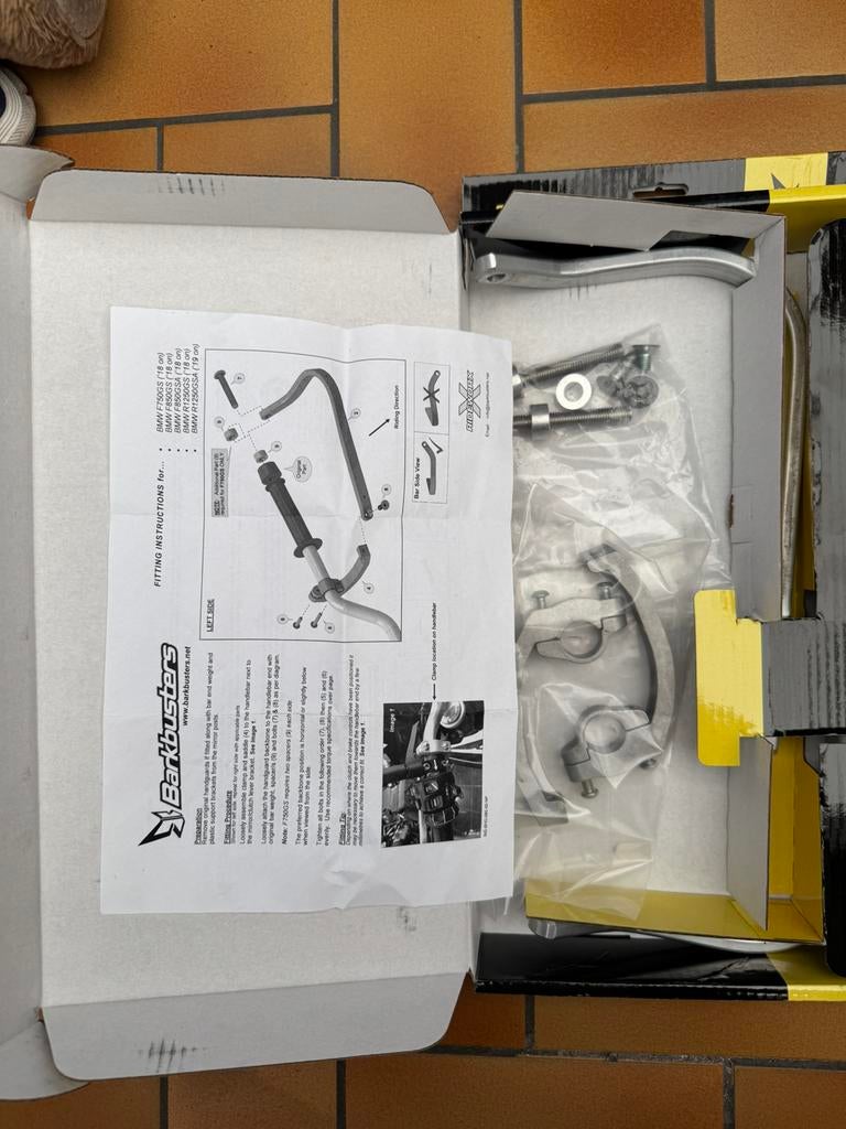 F850GS/GS A/F750 GS/R1250GS/GSA barkbusters, Verzenden, Gebruikt