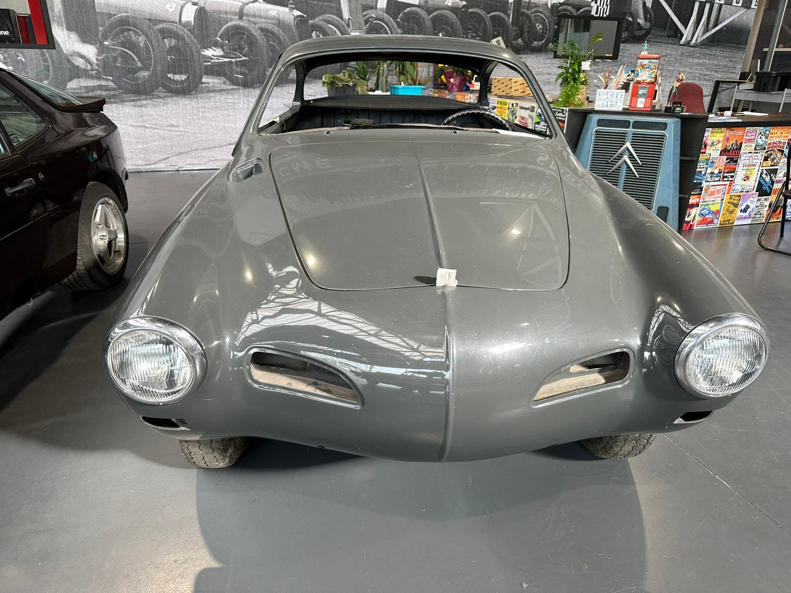 VW Karmann Ghia - 1972 - 1.6 - project / af te werken, Autos, Oldtimers & Ancêtres, Argent ou Gris, Entreprise, 2 portes, Essence