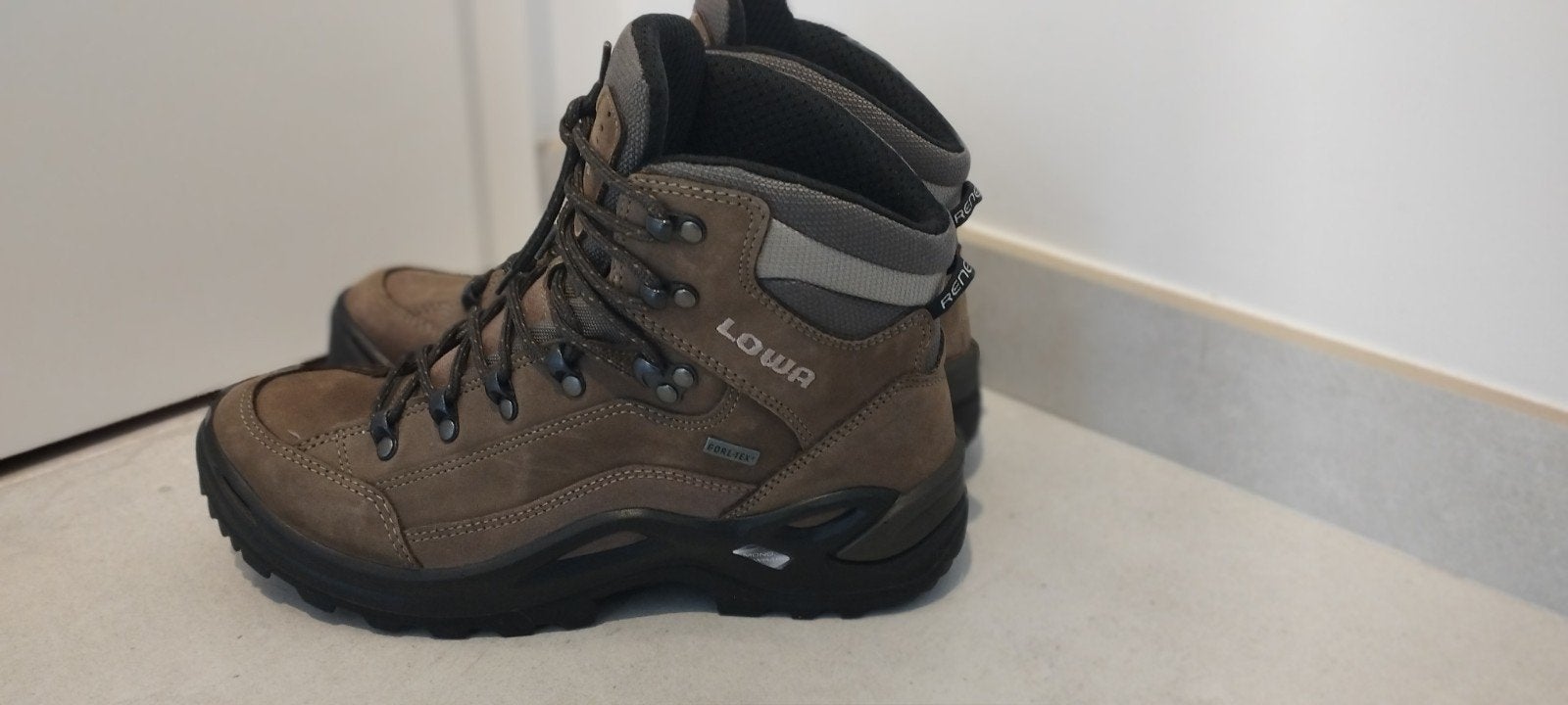 Lowa Renegade Goretex schoenen, Ophalen