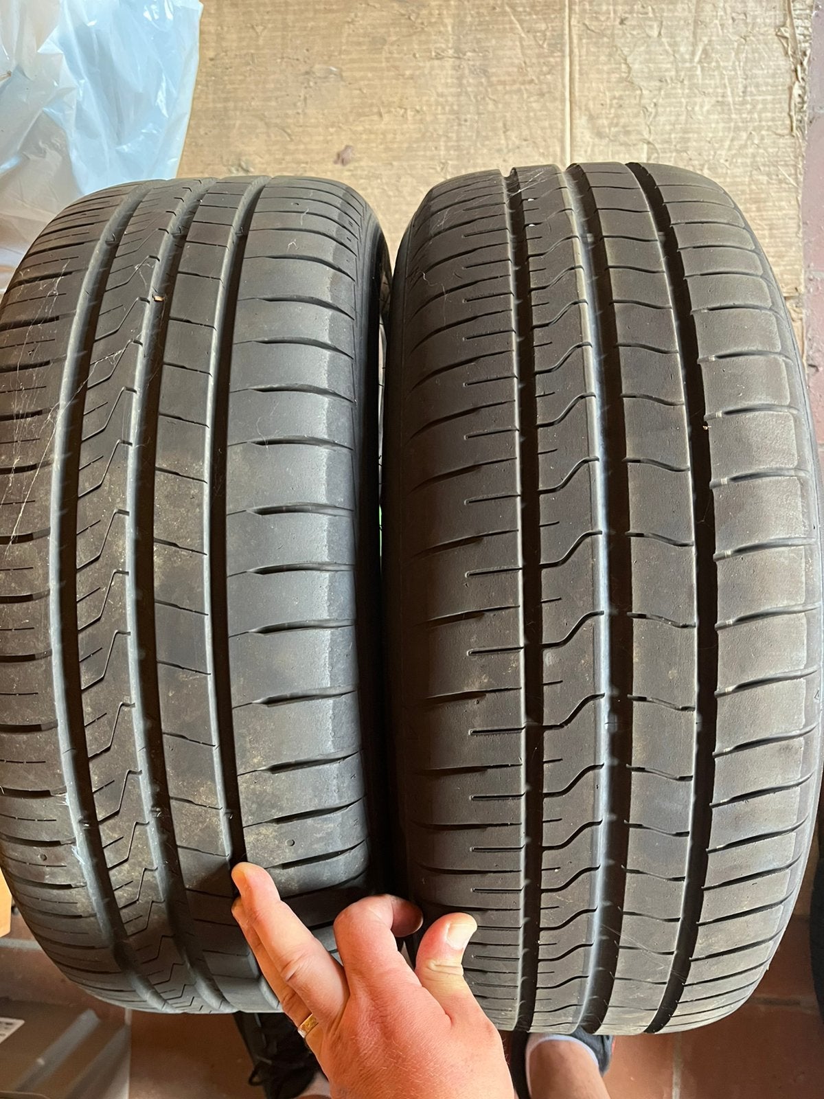 Mercedesbanden op velg, Autos : Pièces & Accessoires, Pneus & Jantes, Enlèvement, Pneus été, Pneu(s)