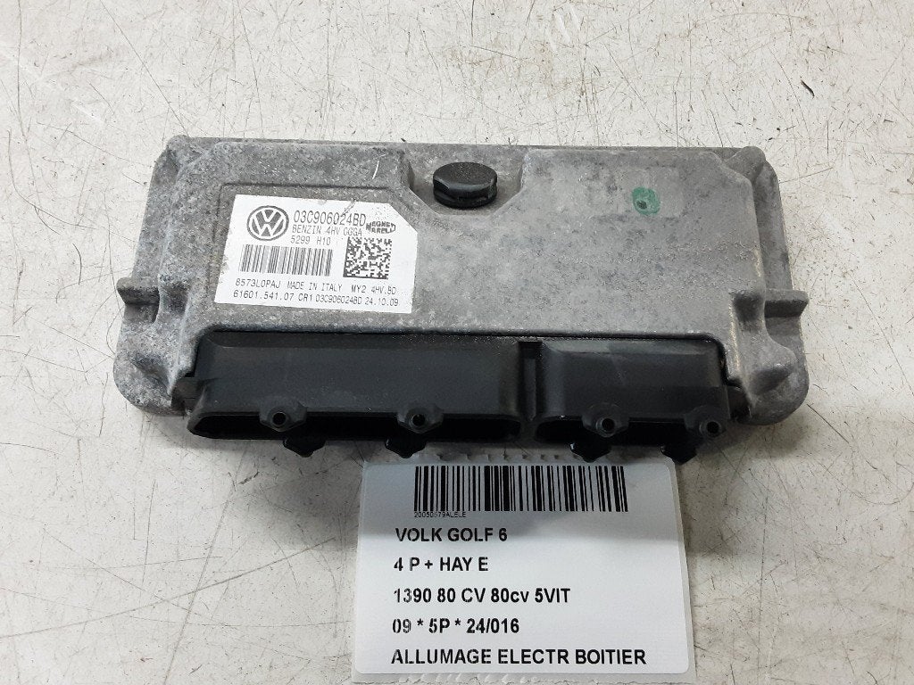 MODULE D ALLUMAGE Volkswagen Golf VI (5K1) (03C906024BD), Volkswagen, Mevr. I. Hauben, Utilisé, Rue de l'Espoir 34 34
4030  GRIVEGNÉE, BE