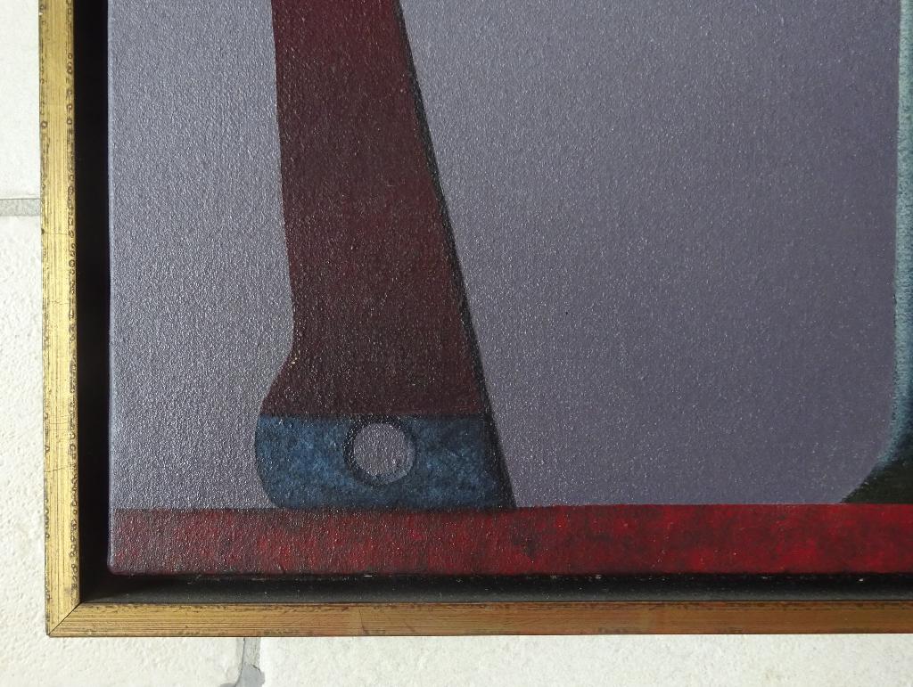 Roger Nellens, olie op doek, 45 x 61 cm, Balade 1990, Antiek en Kunst, Kunst | Schilderijen | Modern, Ophalen of Verzenden