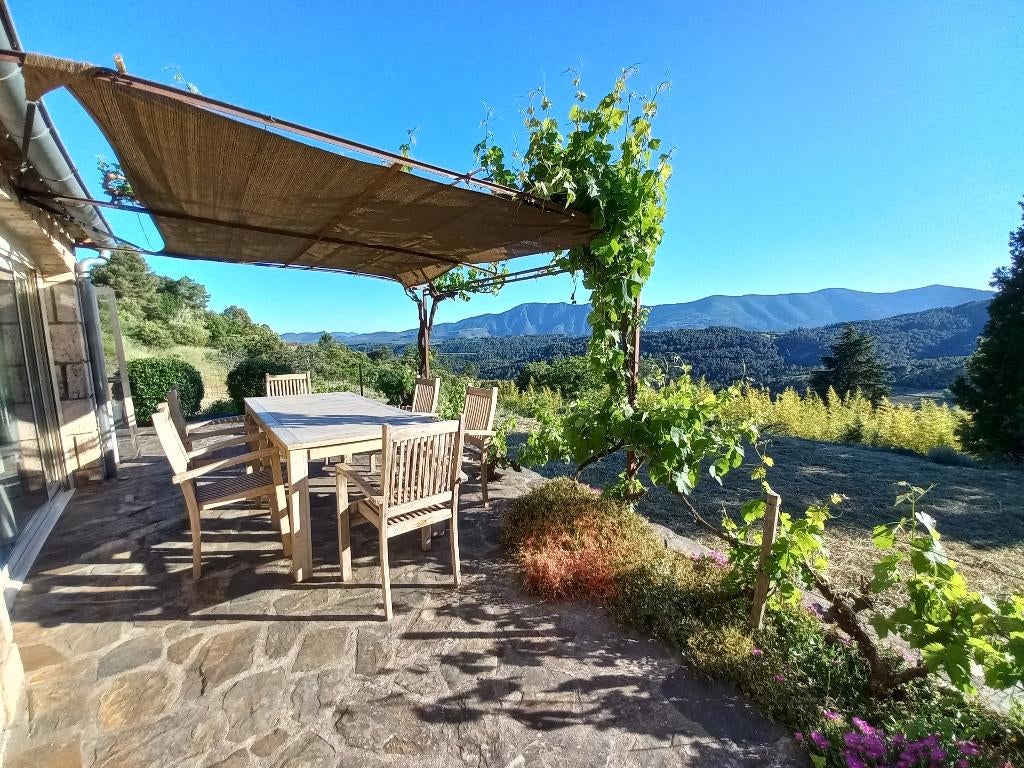 Mooi paviljoen  zuid Ardèche, 2 pers., privé zwembad, Vakantie, Vakantiehuizen | Frankrijk, Open haard, Ardèche of Auvergne, In bergen of heuvels