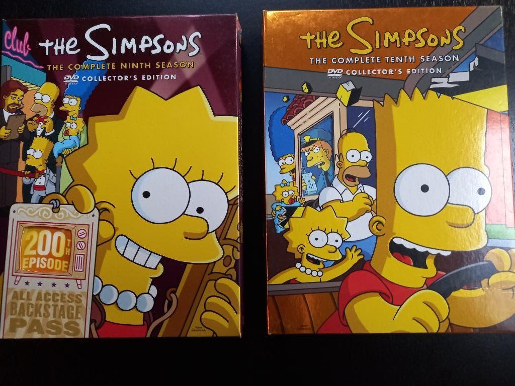 DVD Les Simpsons saisons 9 et 10 + bonus, À partir de 6 ans, Enlèvement ou Envoi, Dessin animé, Coffret