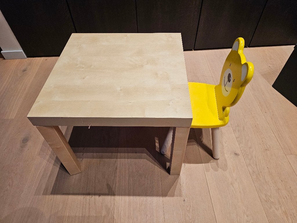TAFEL, Ophalen, Minder dan 50 cm, Gebruikt, Vierkant