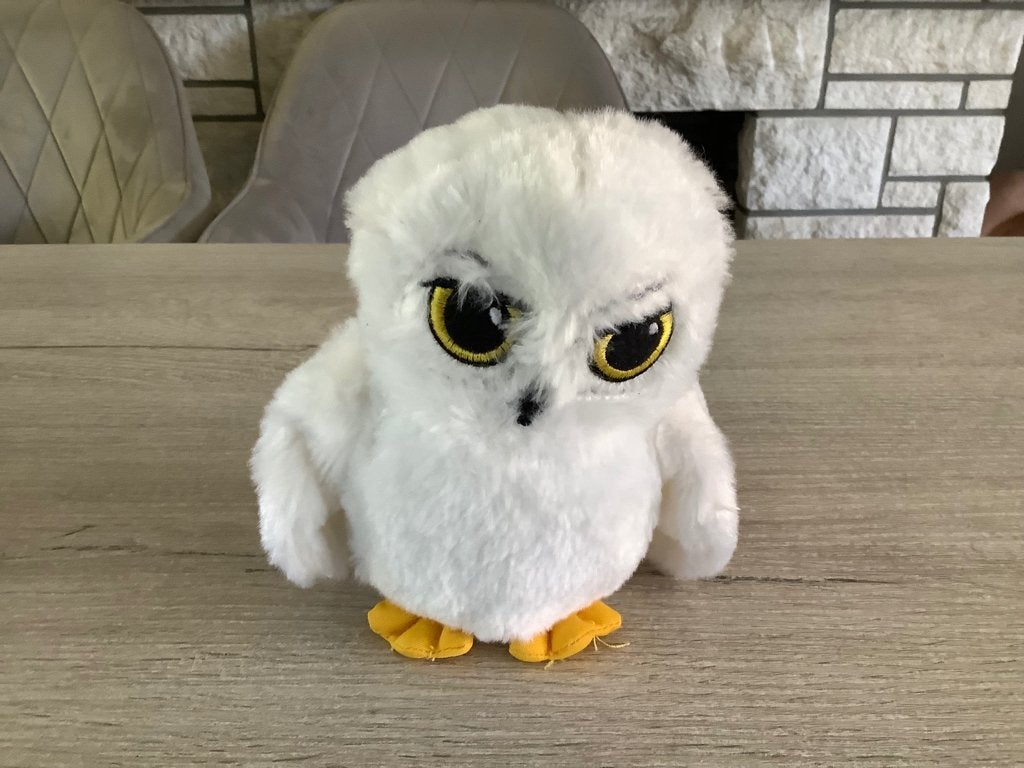 Personnage en peluche Harry Potter Hedwige (16 cm), Collections, Enlèvement ou Envoi, Comme neuf, Autres types