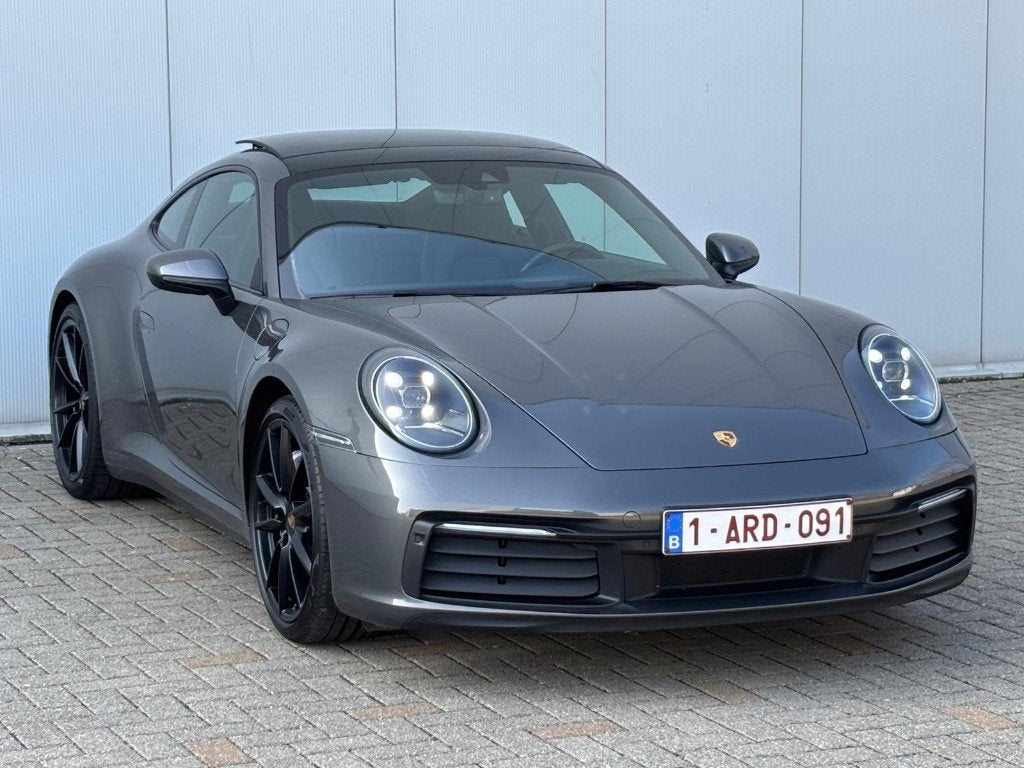 Porsche 911 Carrera. Nieuw model: 992 in nieuwstaat!, Autos, Cuir, Argent ou Gris, Achat, Euro 6