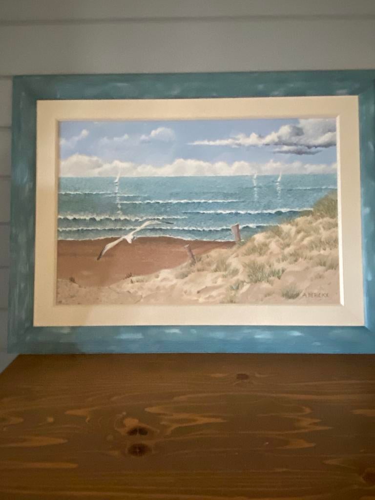 Schilderij op doek , de zee, Ophalen