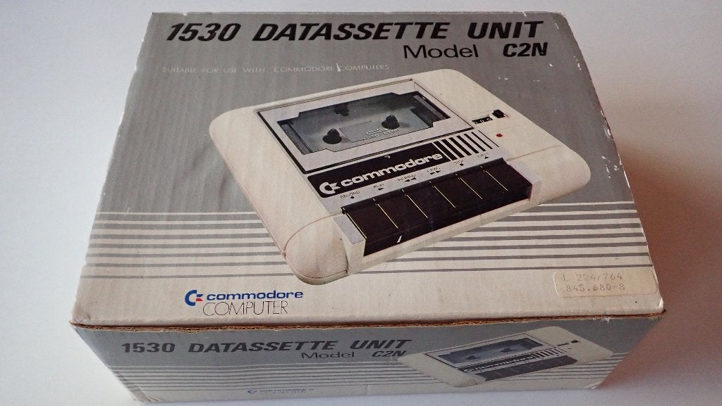 Commodore 1530 Datasette-eenheid C2N, Games en Spelcomputers, Ophalen of Verzenden, Overige merken, Zo goed als nieuw