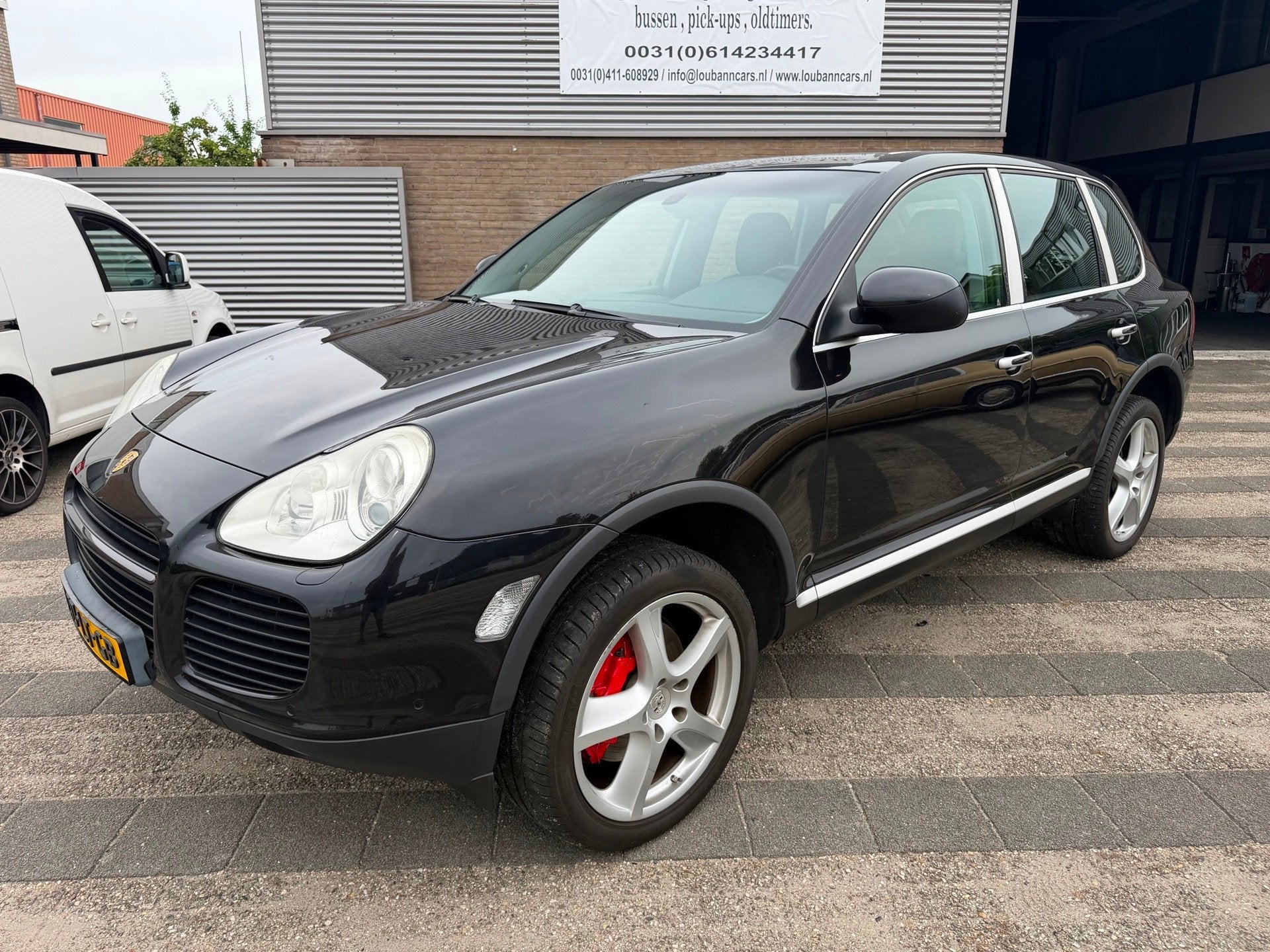 Porsche Cayenne 4.5 Turbo dealer onderhouden NAP, Autos, Cuir, Achat, Capteur de stationnement, 4511 cm³