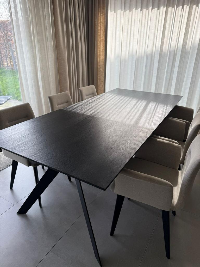 Eettafel, Huis en Inrichting, Tafels | Eettafels, Ophalen, Zo goed als nieuw