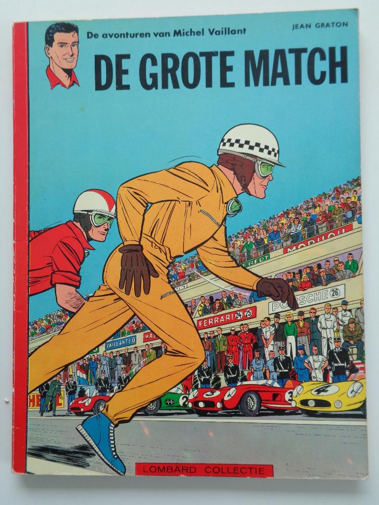 Michel Vaillant - De Grote Match - SC 1962 (Lombard Collect), Boeken, Ophalen of Verzenden