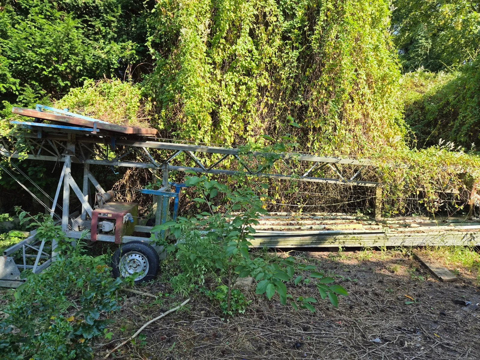 Bouwlift met verlengstuk, Enlèvement, Utilisé, Ascenseur de chantier