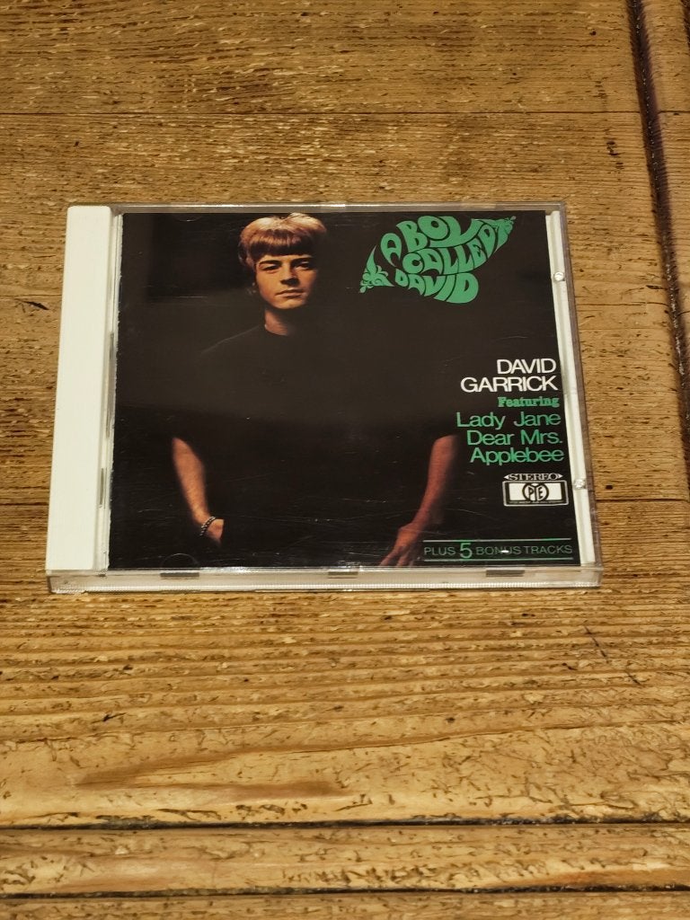 Cd van David Garrick, Enlèvement ou Envoi, Comme neuf, Pop rock
