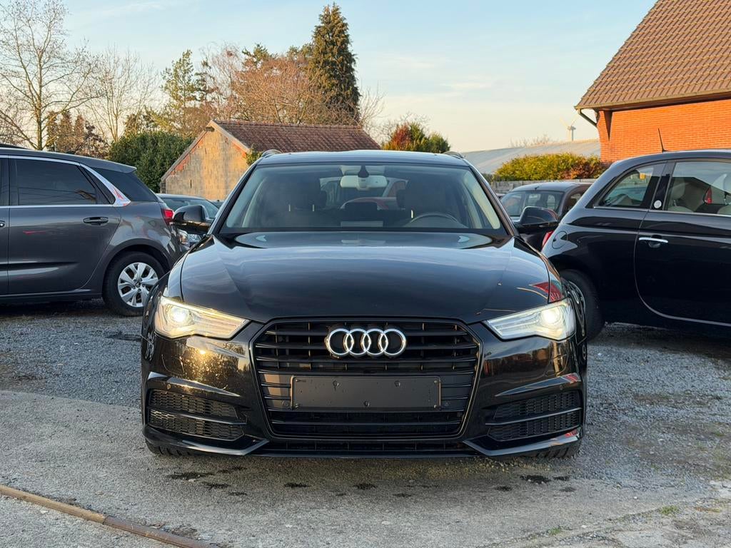 Audi A6 Avant 2.0 TDI 190pk – Panorama – Bose – Cruise, Auto's, Audi, Voorwielaandrijving, 4 cilinders, Zwart, Bedrijf