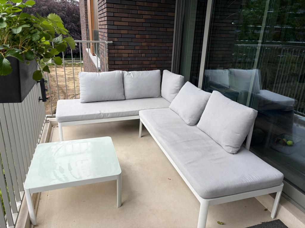 Loungeset, Tuin en Terras, Ophalen, Zo goed als nieuw, Loungeset