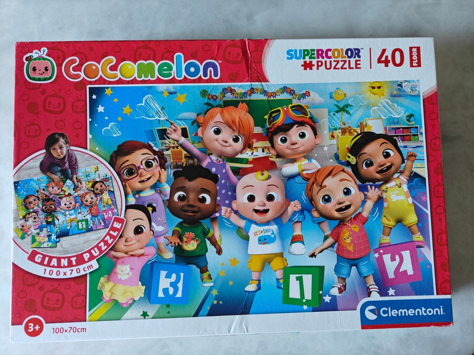 puzzel 40 stuks, Ophalen, 10 tot 50 stukjes, Gebruikt, 2 tot 4 jaar