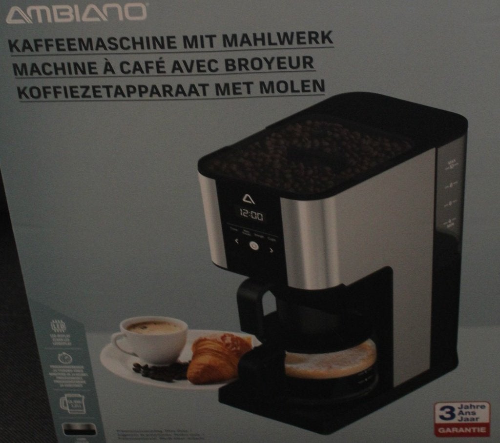 koffie apparaat, Réservoir d'eau amovible, Café moulu, Utilisé, 4 à 10 tasses
