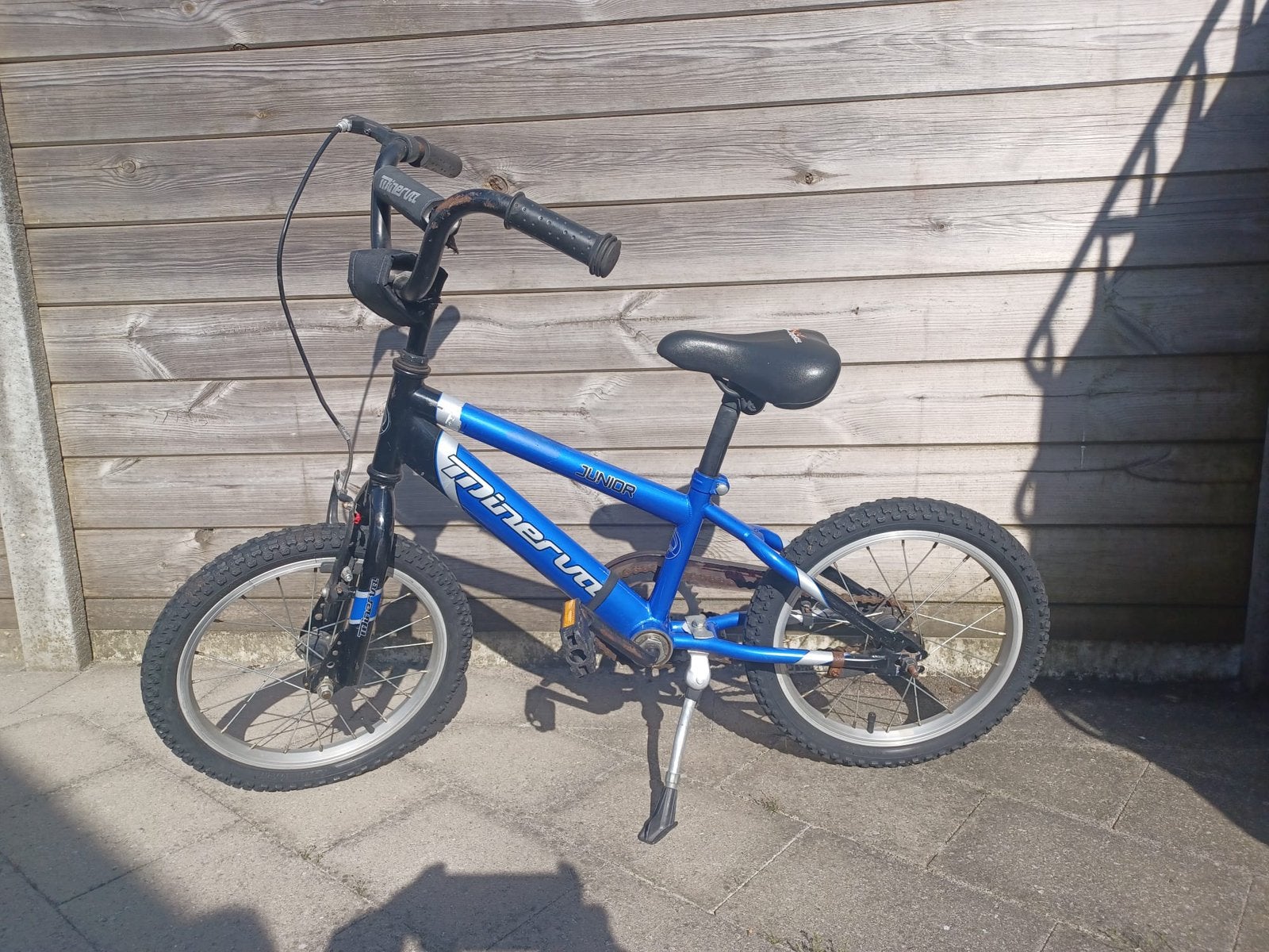 Kinderfietsje Minerva, Ophalen, Gebruikt