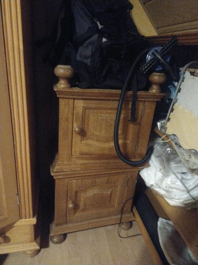Massief eiken bed, Enlèvement