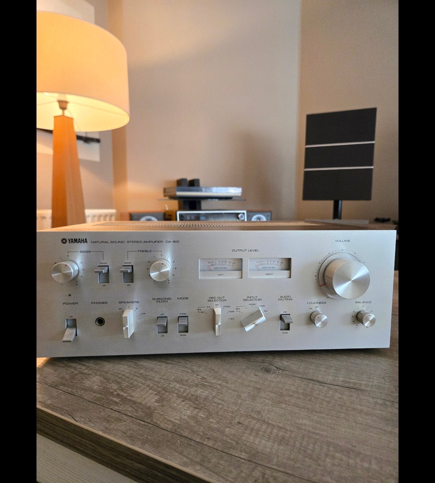 Yamaha CA-610 - Vintage Natural Sound Amp - Uitstekende staa, Ophalen, Stereo, Yamaha