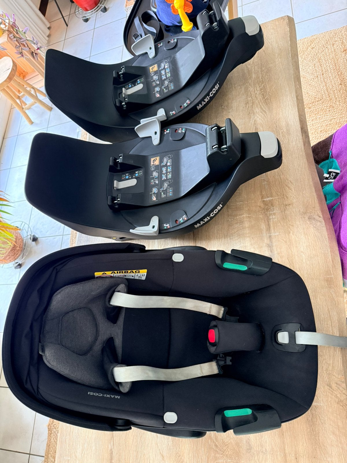 Maxi cosi family fix 360, Ophalen, Isofix