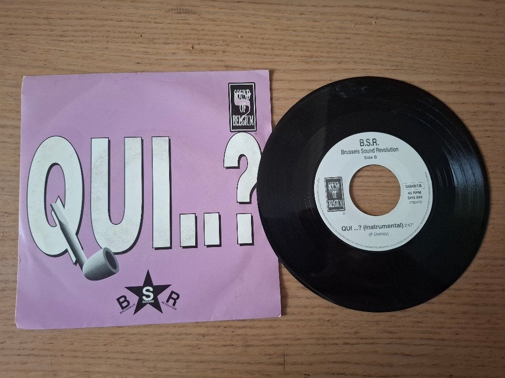 45T QUI? Brussels Sound Revolution VDB, Cd's en Dvd's, Ophalen of Verzenden, Gebruikt