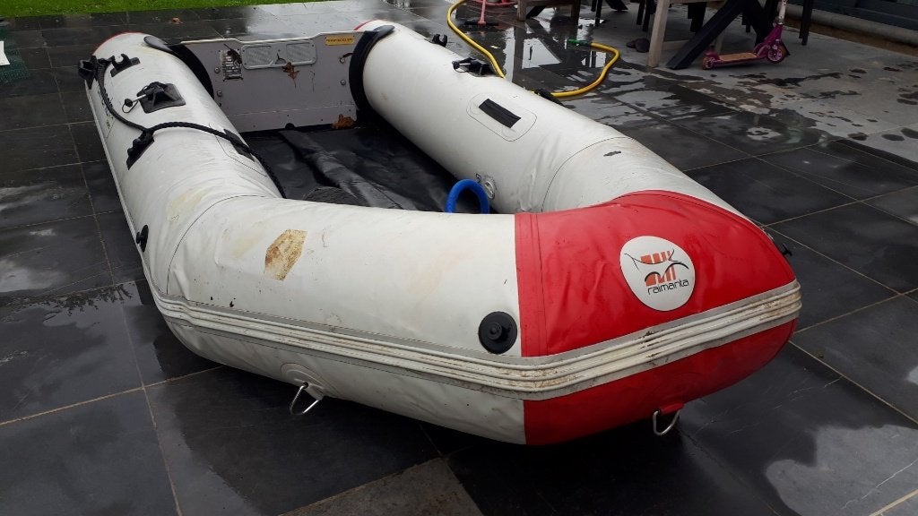 Zodiac - Rubberboat Raimanta 300... sans moteur, Sports nautiques & Bateaux, Canots pneumatiques, Utilisé, Autres marques, Bois