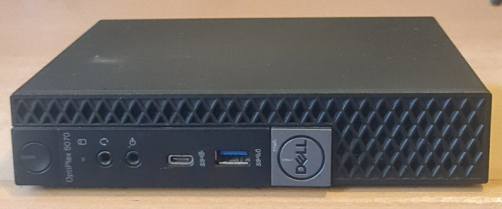 Dell Optiplex 5070 Micro - i5-9500T, Ophalen, 256 GB, 2 tot 3 Ghz, Zo goed als nieuw