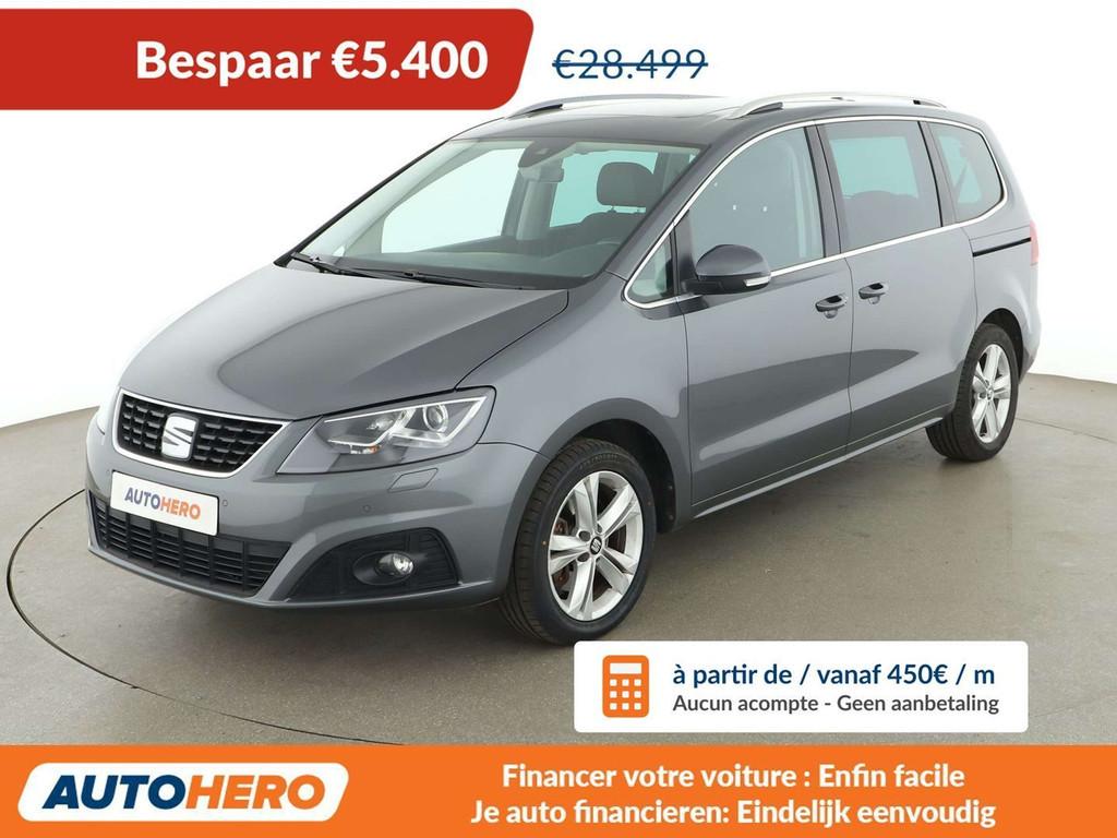 SEAT Alhambra 1.4 TSI Xcellence, Autos, 1395 cm³, Argent ou Gris, Achat, 7 places